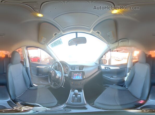 3N1AB7AP4KY420889 2019 NISSAN SENTRA Black VIN կոդի պիտակի տեսք
