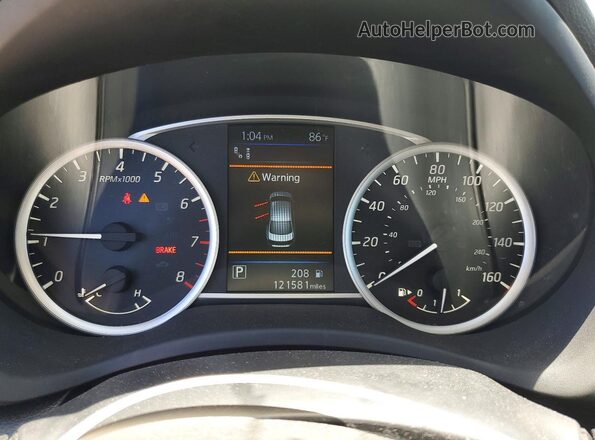 3N1AB7AP4KY431228 2019 NISSAN SENTRA Gray Սարքավորումների վահանակի տեսք
