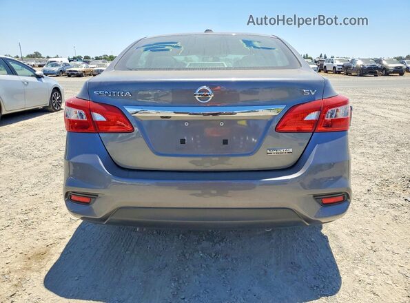 3N1AB7AP4KY431228 2019 NISSAN SENTRA Gray Հետևի տեսք
