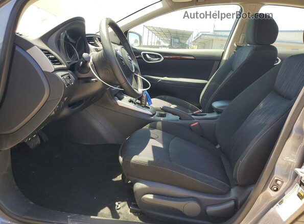 3N1AB7AP4KY431228 2019 NISSAN SENTRA Gray Սալոնի դիմացի տեսք