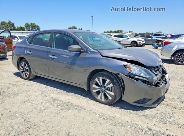 3N1AB7AP4KY431228 2019 NISSAN SENTRA Gray Առջևի աջ