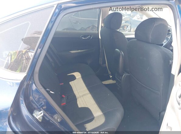 3N1AB7AP4KY432458 2019 NISSAN SENTRA Blue VIN կոդի պիտակի տեսք