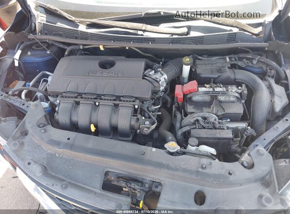 3N1AB7AP4KY432458 2019 NISSAN SENTRA Blue Հետևի տեսք