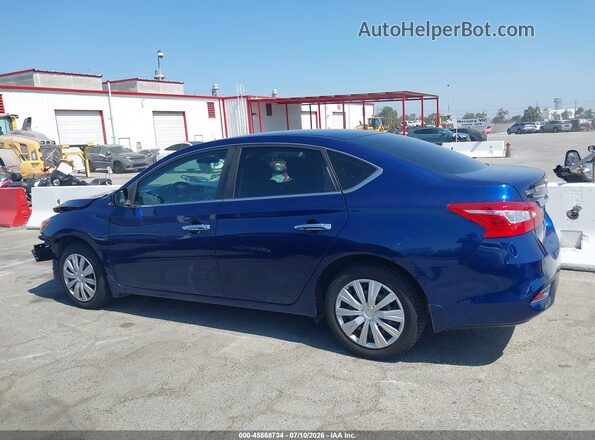 3N1AB7AP4KY432458 2019 NISSAN SENTRA Blue 