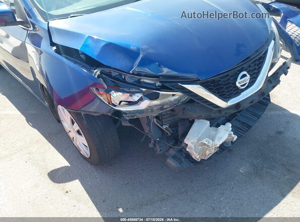 3N1AB7AP4KY432458 2019 NISSAN SENTRA Blue 