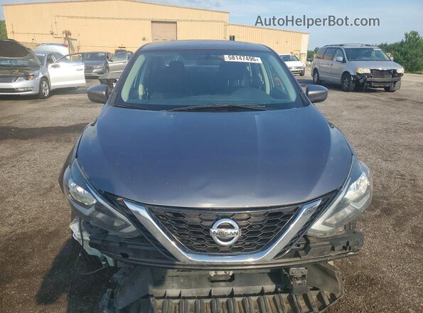 3N1AB7AP4KY444383 2019 NISSAN SENTRA Gray Vista frontal