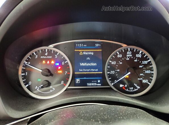 3N1AB7AP4KY444643 2019 NISSAN SENTRA Blue Widok zestawu wskaźników