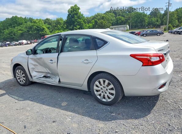 3N1AB7AP5GL652115 2016 NISSAN SENTRA Silver Tył lewy