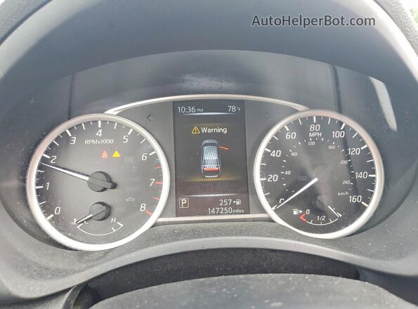 3N1AB7AP5GL652115 2016 NISSAN SENTRA Silver Widok zestawu wskaźników