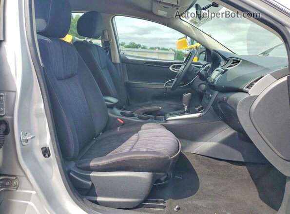 3N1AB7AP5GL652115 2016 NISSAN SENTRA Silver Widok wnętrza z przodu