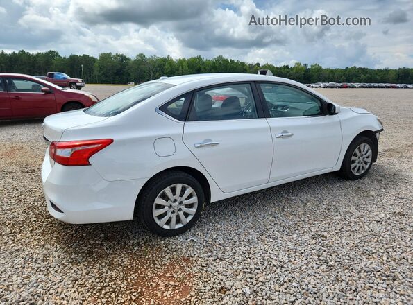 3N1AB7AP5GL661266 2016 NISSAN SENTRA Белый Задняя правая четверть