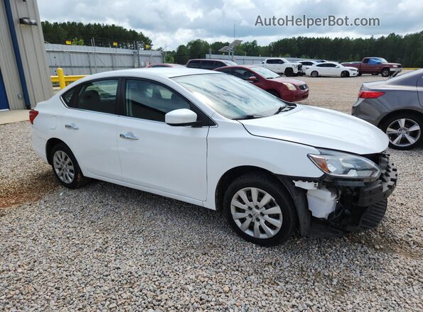 3N1AB7AP5GL661266 2016 NISSAN SENTRA Белый Передняя правая четверть