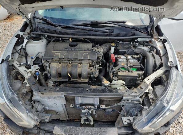 3N1AB7AP5GL661266 2016 NISSAN SENTRA Белый Вид задней части салона