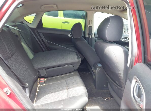 3N1AB7AP5GL670632 2016 NISSAN SENTRA Red Vista de la etiqueta del VIN