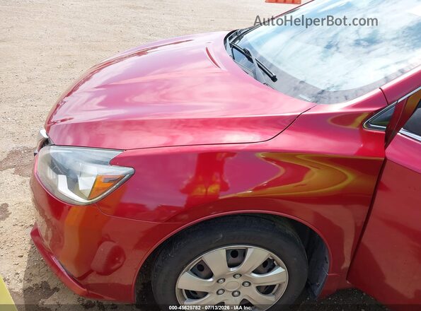 3N1AB7AP5GL670632 2016 NISSAN SENTRA Red Vista frontal