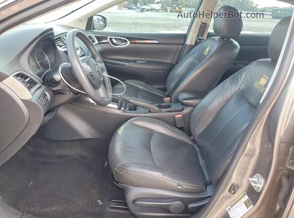 3N1AB7AP5GL679508 2016 NISSAN SENTRA Gray წინა სალონის ხედი