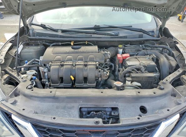 3N1AB7AP5GL679508 2016 NISSAN SENTRA Gray უკანა სალონის ხედი