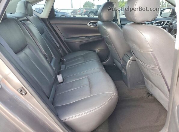 3N1AB7AP5GL679508 2016 NISSAN SENTRA Gray უკანა სავარძლების ხედი