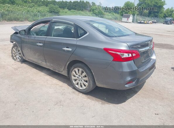 3N1AB7AP5GL684014 2016 NISSAN SENTRA Gray Հետևի ձախ