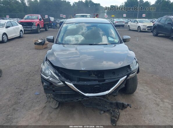 3N1AB7AP5GL684014 2016 NISSAN SENTRA Gray Դիմացի տեսք