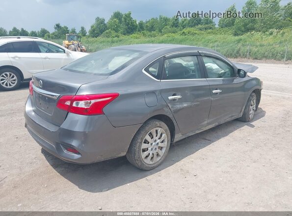 3N1AB7AP5GL684014 2016 NISSAN SENTRA Gray Հետևի աջ