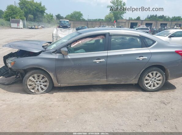 3N1AB7AP5GL684014 2016 NISSAN SENTRA Gray Սալոնի 360 աստիճան տեսք