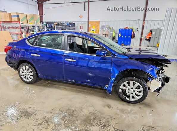 3N1AB7AP5GY213970 2016 NISSAN SENTRA Blue Delantero derecho