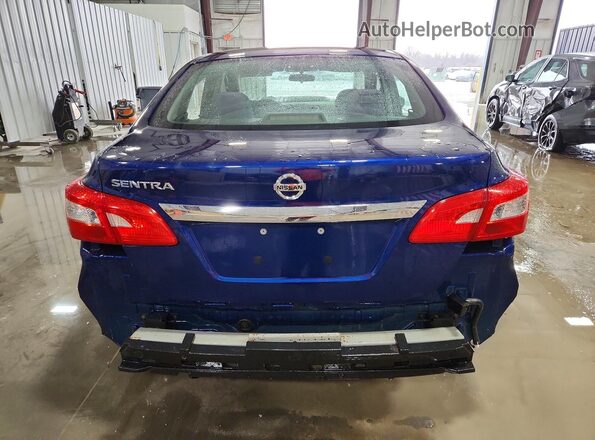 3N1AB7AP5GY213970 2016 NISSAN SENTRA Blue Vista trasera