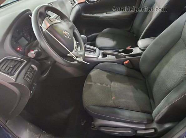 3N1AB7AP5GY213970 2016 NISSAN SENTRA Blue Vista interior delantera