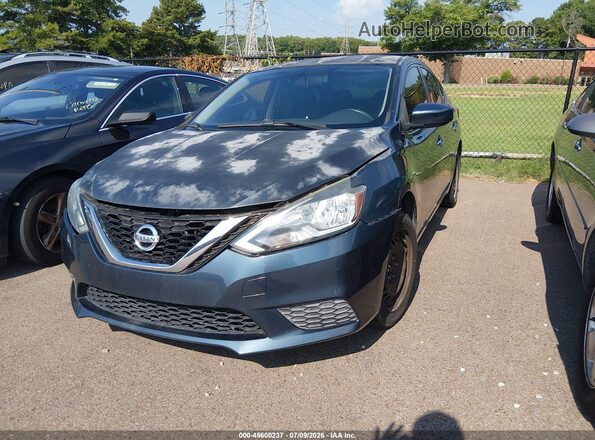 3N1AB7AP5GY224578 2016 NISSAN SENTRA Gray Передня ліва чверть