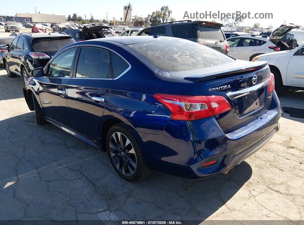 3N1AB7AP5GY253367 2016 NISSAN SENTRA Blue Tył lewy