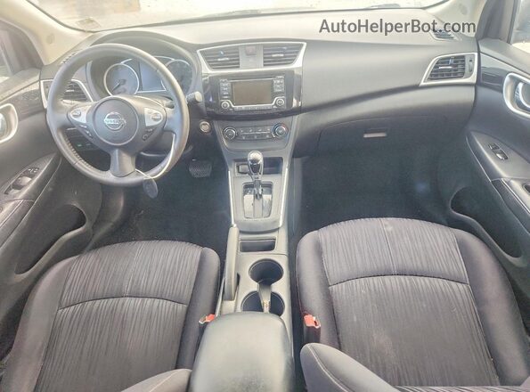 3N1AB7AP5GY253854 2016 NISSAN SENTRA Синий Вид панели приборов