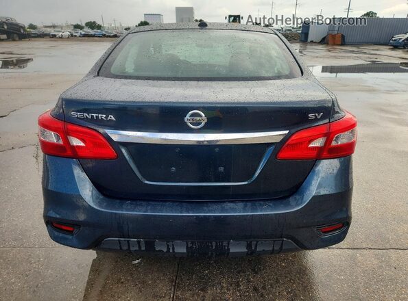 3N1AB7AP5GY253854 2016 NISSAN SENTRA Синий Вид сзади