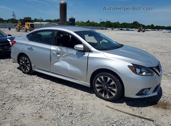 3N1AB7AP5GY255233 2016 NISSAN SENTRA Silver Przód prawy