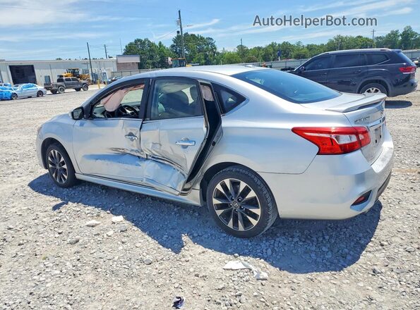 3N1AB7AP5GY255233 2016 NISSAN SENTRA Silver Tył lewy