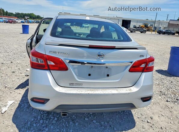 3N1AB7AP5GY255233 2016 NISSAN SENTRA Silver Widok z tyłu