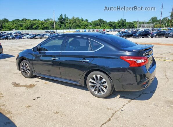 3N1AB7AP5GY262120 2016 NISSAN SENTRA Black Trasero izquierdo