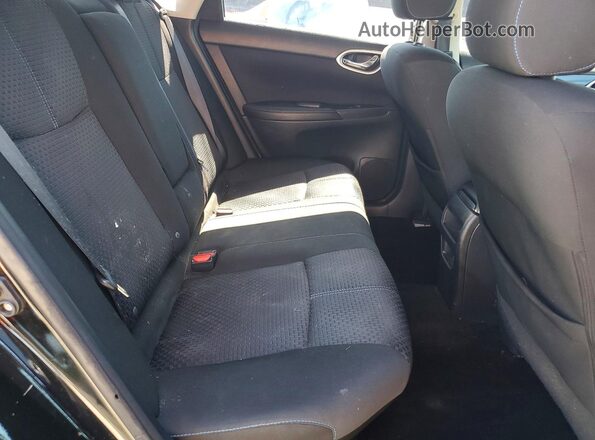 3N1AB7AP5GY262120 2016 NISSAN SENTRA Black Vista de los asientos traseros