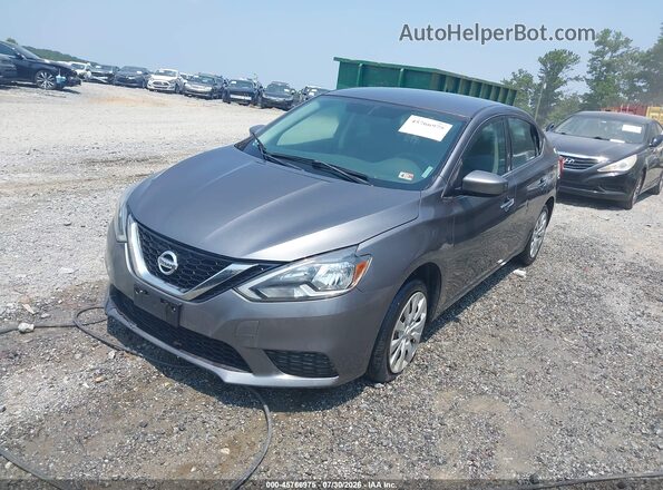 3N1AB7AP5GY282948 2016 NISSAN SENTRA Gray Front left