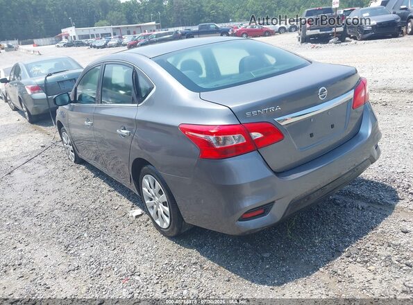 3N1AB7AP5GY282948 2016 NISSAN SENTRA Gray Rear left
