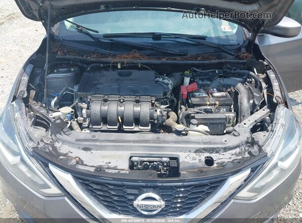 3N1AB7AP5GY282948 2016 NISSAN SENTRA Gray Rear view