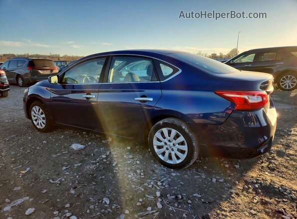 3N1AB7AP5GY306360 2016 NISSAN SENTRA Blue Tył lewy