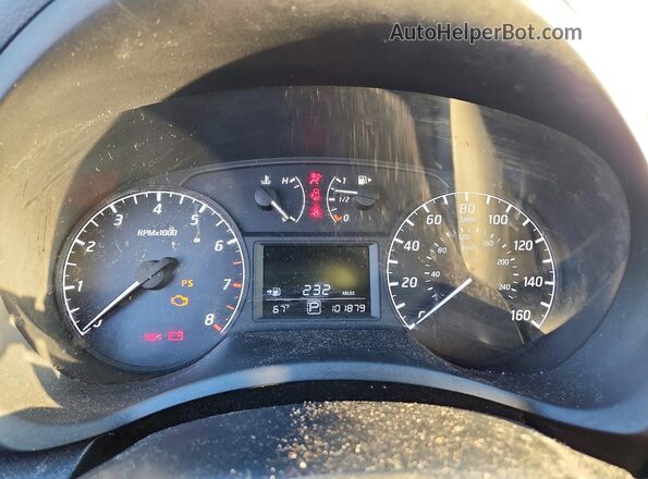 3N1AB7AP5GY306360 2016 NISSAN SENTRA Blue Widok zestawu wskaźników