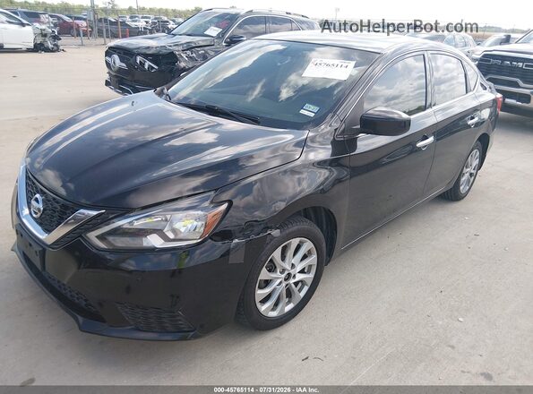 3N1AB7AP5GY338578 2016 NISSAN SENTRA Black Przód lewy