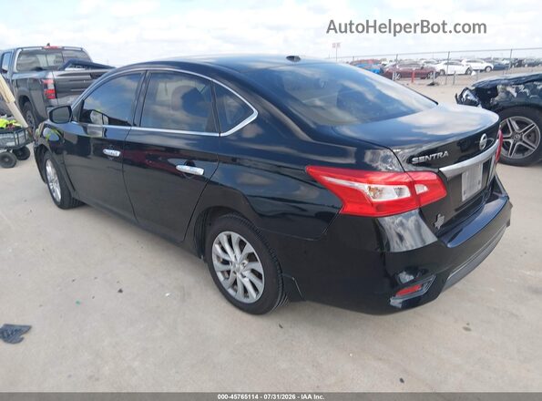 3N1AB7AP5GY338578 2016 NISSAN SENTRA Black Tył lewy