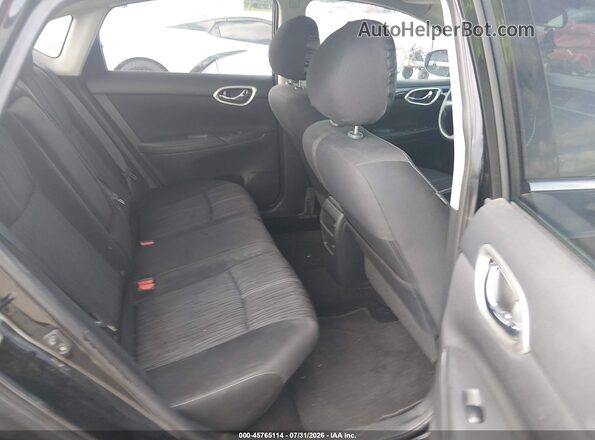 3N1AB7AP5GY338578 2016 NISSAN SENTRA Black Widok naklejki z numerem VIN