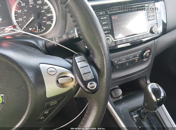 3N1AB7AP5GY338578 2016 NISSAN SENTRA Black Widok deski rozdzielczej