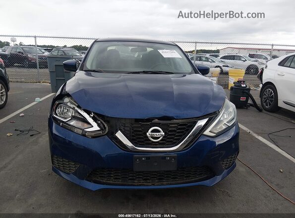 3N1AB7AP5HY203151 2017 NISSAN SENTRA Blue Вид спереду