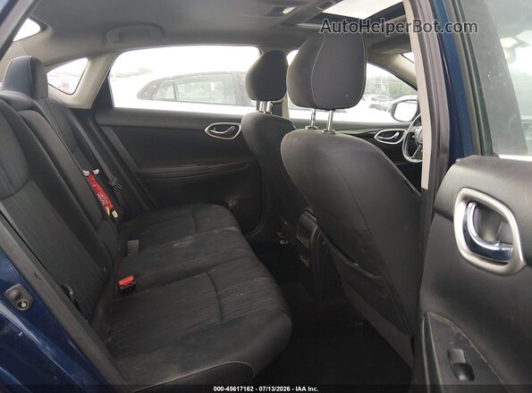 3N1AB7AP5HY203151 2017 NISSAN SENTRA Blue Вид наклейки з VIN-кодом