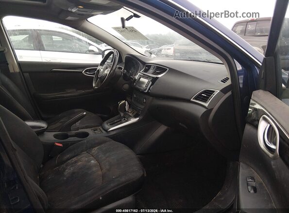 3N1AB7AP5HY203151 2017 NISSAN SENTRA Blue Вид салону спереду